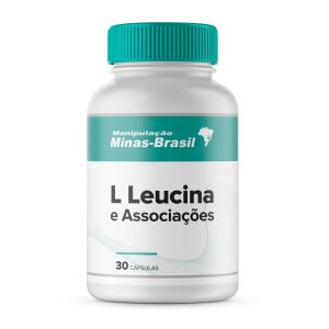 L Leucina 800mg + L Valina 700mg + L Isoleucina 500mg 30 Cápsulas