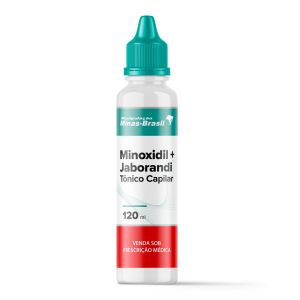 Minoxidil + Jaborandi Tônico Capilar 120ml