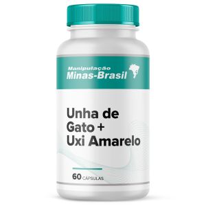 Unha de Gato + Uxi Amarelo 60 Cápsulas