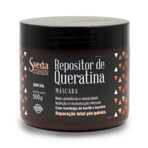 Máscara Repositor De Queratina 500ml Sveda Hair