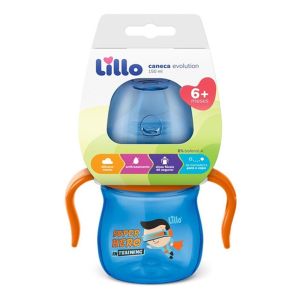 Caneca com Alça Evolution Lillo 150ml Azul