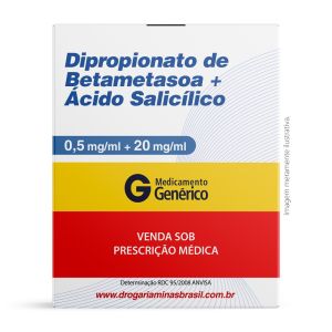 Dipropionato de Betametasona 0,5mg/ml + Ácido Salicílico 20mg/ml 30ml Genérico Germed