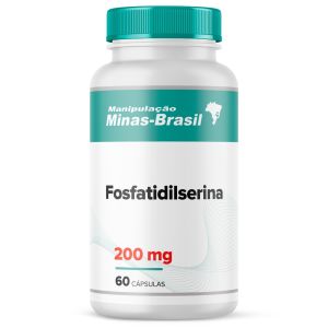 Fosfatidilserina 200mg 60 Cápsulas
