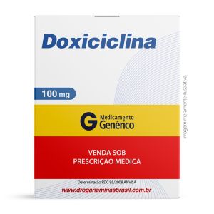 Doxiciclina 100mg com 15 Comprimidos Sandoz Genérico