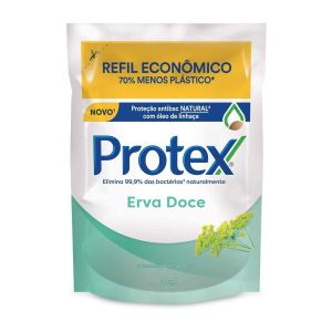 Sabonete Líquido Erva Doce 200ml Refil Protex