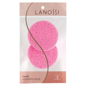 Esponja Esfoliante Facial 2 Unidades Lanossi