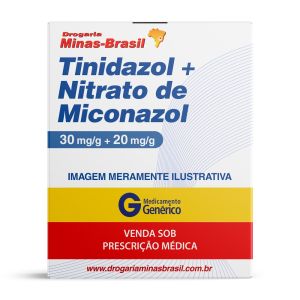 Tinidazol 30mg/g + Nitrato de Miconazol 20mg/g 45g Genérico Geolab