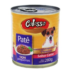 Patê Para Cães Colosso Cães Adultos Premium Carne 280g