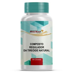 Composto Regulador Da Tireóide Natural 90 Cápsulas