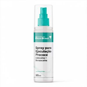 Spray para Ejaculação Precoce Lidocaína + Benzocaína 50ml