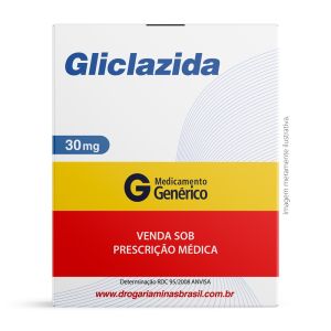 Gliclazida 30mg com 30 Comprimidos de Liberação Prolongada Genérico Torrent Pharma