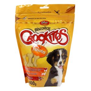 Biscoito Crockitos Filhotes 400g Colosso