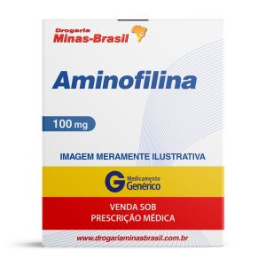 Aminofilina 100mg 20 Comprimidos
