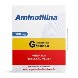 Aminofilina 100mg 20 Comprimidos