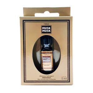 Óleo Corporal Desodorante Perfumado Original Musk Musk 5ml Delikad