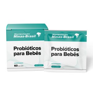 Probióticos Para Bebês - 60 Sachês