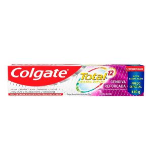 Creme Dental Total 12 Gengiva Reforçada 140g Colgate