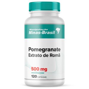 Pomegranate Extrato de Romã 500mg 120 Cápsulas
