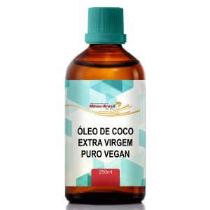 Óleo de Coco Extra Virgem Puro Vegan - 250Ml