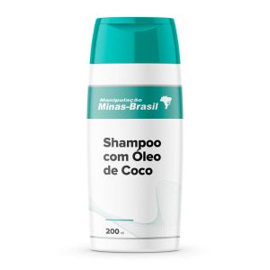 Shampoo com Óleo de Coco 200ml