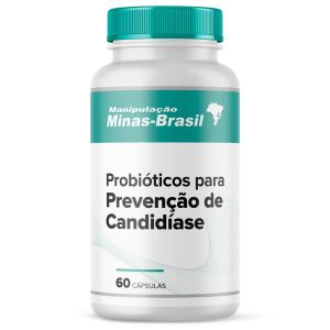 Probióticos - Prevenção de Candidíase 60 Cápsulas