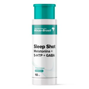Sleep Shot Melatonina + 5-HTP + GABA Sabor Uva 30 Doses