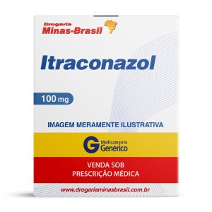 Itraconazol 100mg com 04 Cápsulas Duras Genérico Geolab