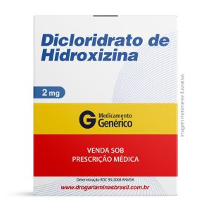 Dicloridrato de Hidroxizina 2mg/ml 120ml com Copo Dosador Genérico Geolab