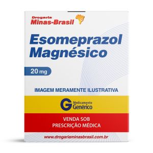 Esomeprazol Magnésico 20mg com 28 Comprimidos Genérico Ranbaxy