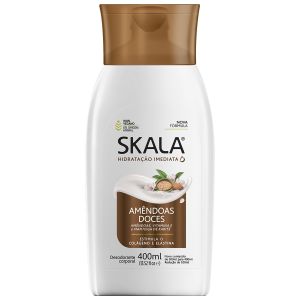 Desodorante Corporal Hidratação Imediata Amêndoas Doces 400ml Skala