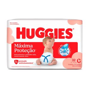 Fraldas Supreme Care Tamanho G com 32 Unidades Huggies