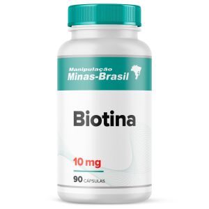 Biotina 10 Mg - 90 Cápsulas