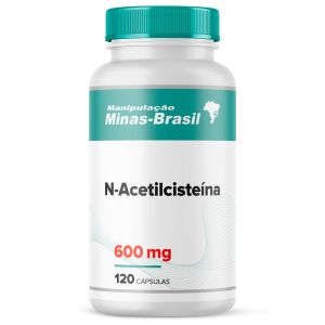 N-Acetilcisteína 600Mg - 120 Cápsulas