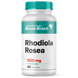 Rhodiola Rosea 500Mg Manipulada - 60 Cápsulas