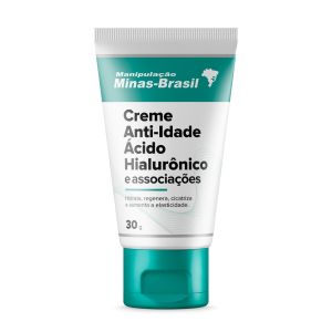 Creme Anti-Idade - Ácido Hialurônico   Colágen   Argireline 30G