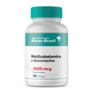 Metilcobalamina - Vitamina B12 - 1.000Mcg 30 Cápsulas