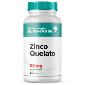 Zinco Quelato 50mg 60 Cápsulas