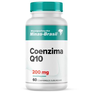 Coenzima Q10 200mg 60 Comprimido Sublingual