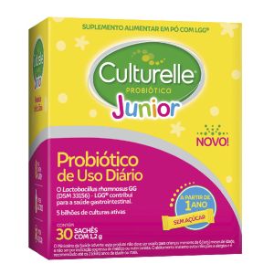 Culturelle Probiótico Junior com 30 Sachês de 1,2g Cellera Farma