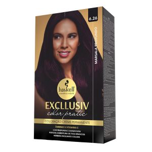 Coloração Excllusiv Color Pratic 6.26 MArsala Profundo Haskell
