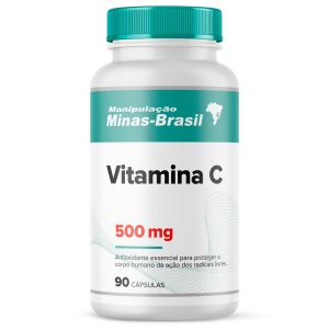 Vitamina C 500mg Com 90 Cápsulas