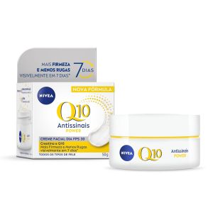 Creme Facial Dia Nivea Q10 Plus Antissinais FPS 30 Pele Normal a Seca 52 G