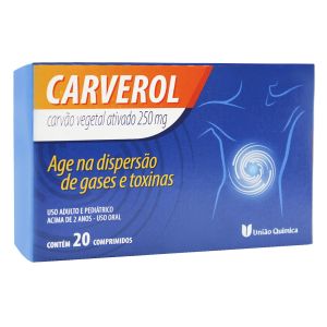 Carverol 250g com 20 Comprimidos União Química