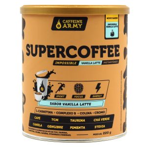 Supercoffee Vanilla Latte 220g Caffeine Army