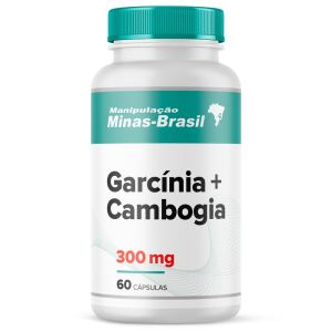 Garcínia Cambogia 300mg 60 Cápsulas