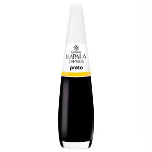 Esmalte Cremoso Preto 7,5ml Impala