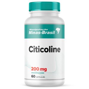 Citicoline 200Mg Com 60 Cápsulas