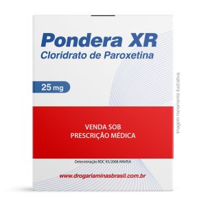 Pondera XR 25mg com 30 Comprimidos Revestidos Eurofarma