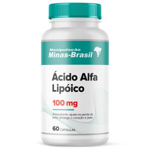Ácido Alfa Lipóico 100Mg - 60 Cápsulas