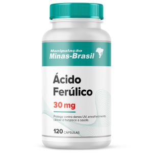 Ácido Ferúlico 30Mg 120 Cápsulas